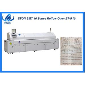 10 hot air circulation heating zones SMT machine