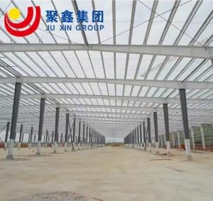 China Reliable Prefab Warehouse Building Light Metal Sloping Roof wholesale