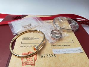 China C love bracelet 18k gold white gold yellow gold rose gold bracelet Jewelry factory in Shenzhen, China wholesale