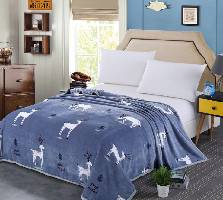 Anti-Static Super Soft MINI SIZE Microfiber Flannel Fleece Throw Blanket for Babies