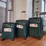 Fashionable Fabric Luggage Set Trolley Suitcase Travelling Bags Luggage Trolley