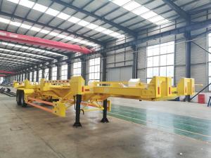 China Leaaf Spring Suspension Terminal Trailer wholesale