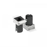 Energy Saving Recessed Wall Washer Downlight AC220-240V Bridgluxe Chip
