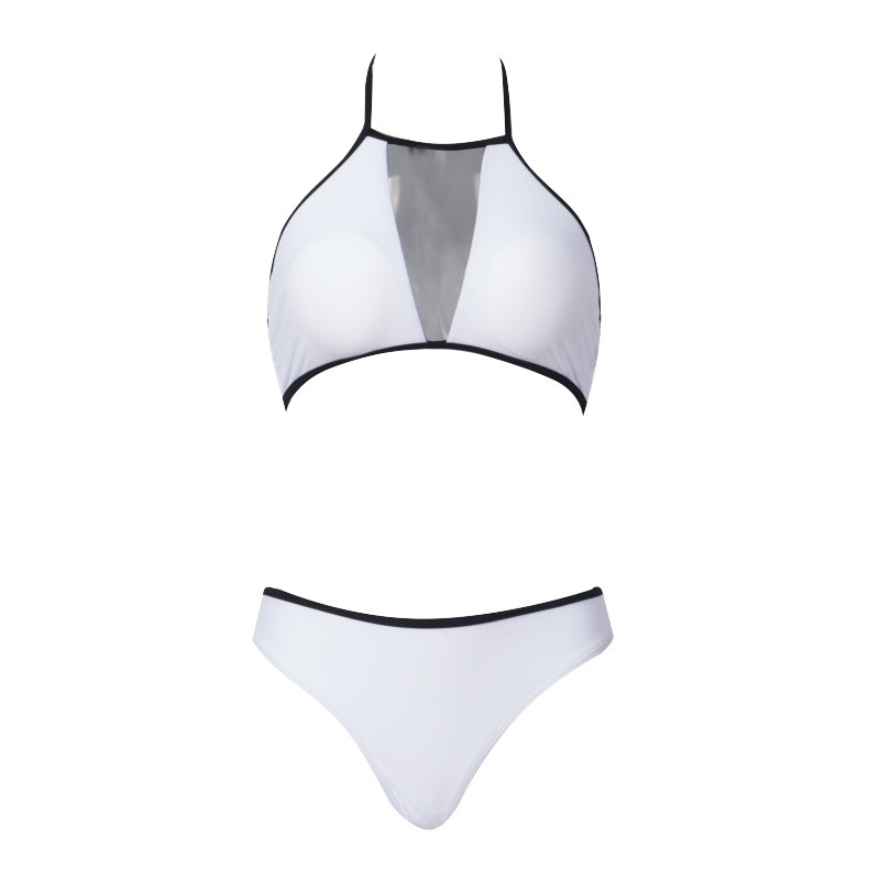 Tiered Layer Tie a Knot Front Top With Low waist Bikini swimsuit high cut