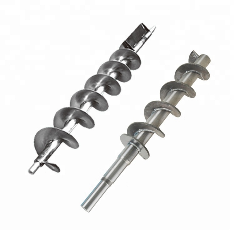 OEM Custom Stainless Steel Wheat Grain Sweep Silo Feed Auger Screw