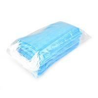 China Custom Printed Blue Disposable Medical Mask Hypoallergenic Perfect Fitting wholesale