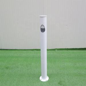 China Ground Mounted Dia 150 *1000H Mm Outdoor Ashtray Cigarette Bin wholesale