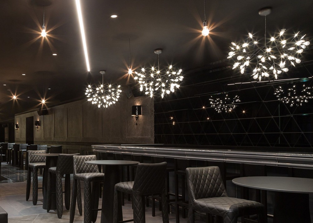 Modern Restaurant Pendant Lamp Bedroom Lighting Suspension Tree Branch Led Hanging Lamp Firefly Chandelier