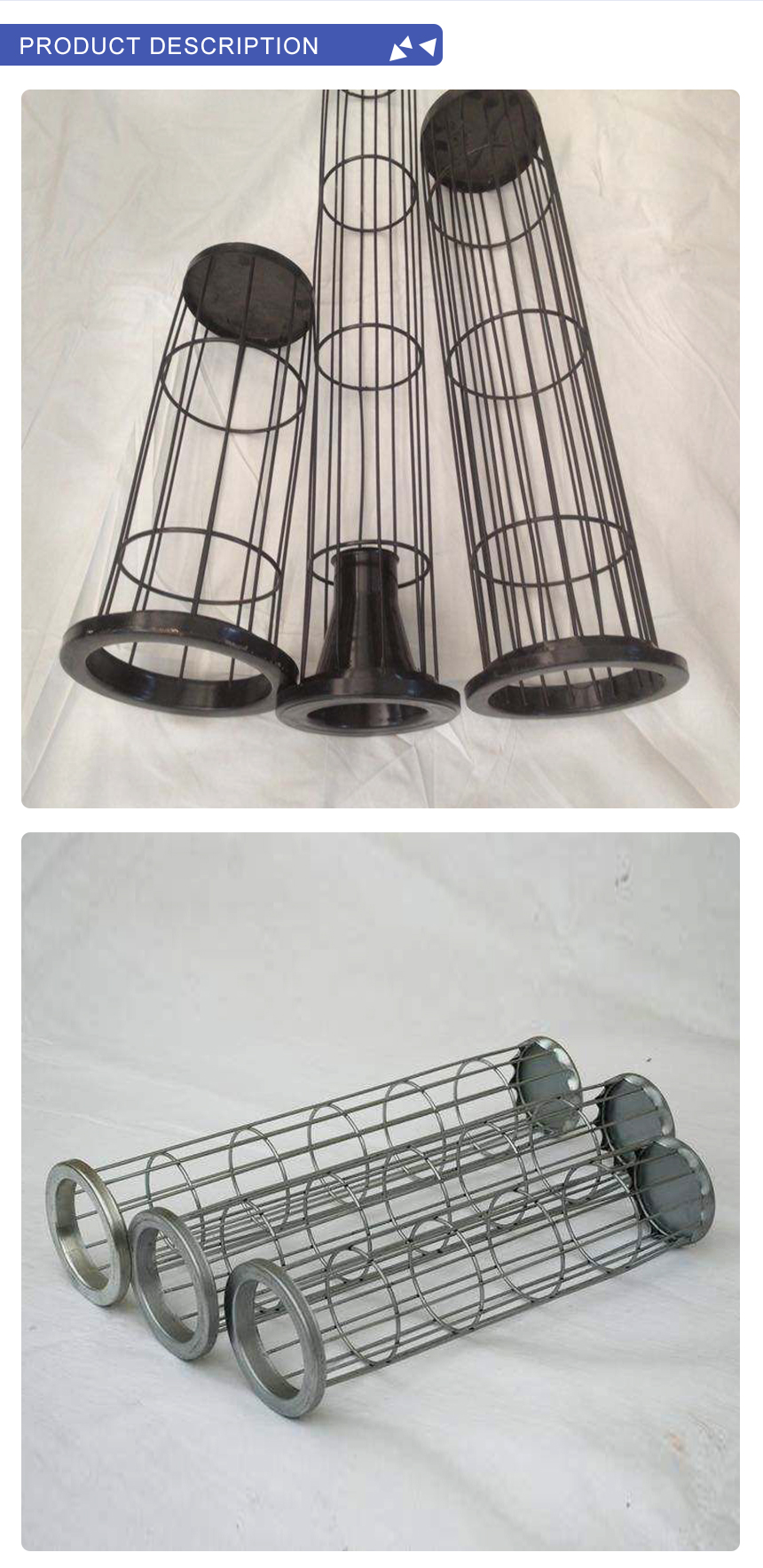 ODM Yes Industrial Filter Bag Cage with Venturi for Dust Collector Venturi Technology
