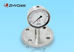 China Quick Installed Diaphragm Pressure Gauge , Stainless Steel Pressure Gauge wholesale