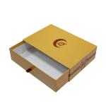 Black Drawer Gift Boxes for Custom Logo Silk Scarves Underwear Socks Panties