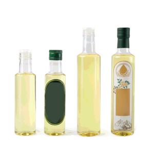 China Empty Round Kitchen Olive Oil Storage Bottles 250ml 500ml wholesale