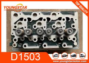 China KUBOTA D1503 Casting Iron Complete Cylinder Head OEM 1A013-03043 wholesale