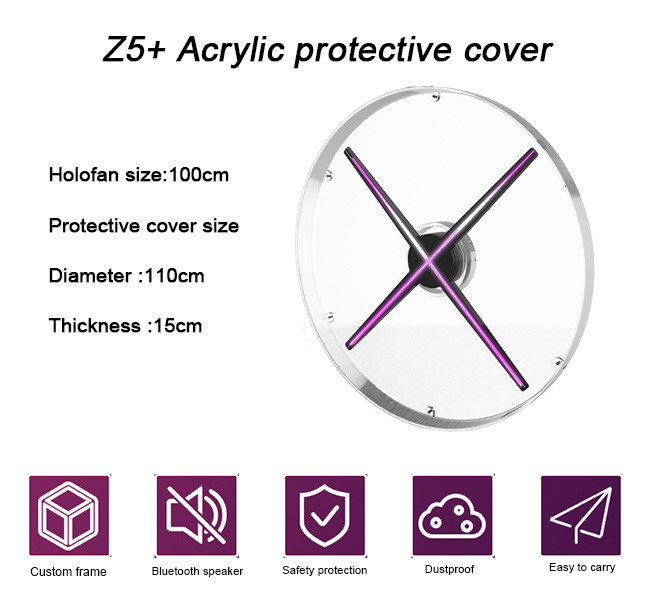 LED Holographic Projection wholesale for Nightclubs and Shopping Malls Dynamic 3D Visual Effects