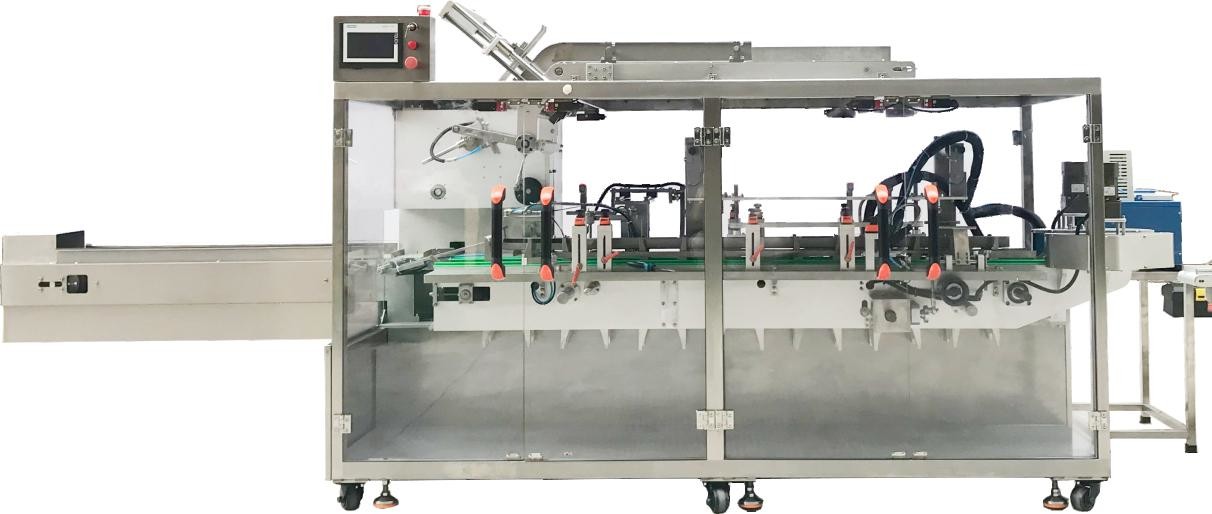 Pharmaceutical Automatic Carton Packing Machine Toothpaste Carton Folder Gluer Machine