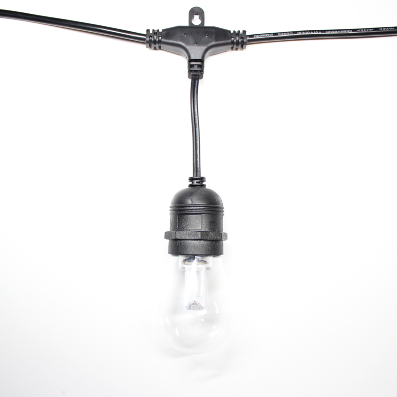 Waterproof Heavy Duty Outdoor RGB LED String lights Connectable Festoon for Party Garden Christmas Holiday Garland Cafe