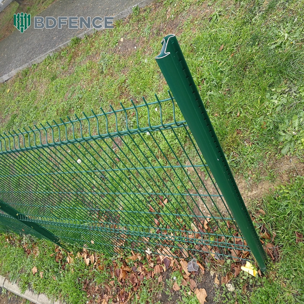 Green Landscape 2.4 M High V Mesh Security Fencing Fence