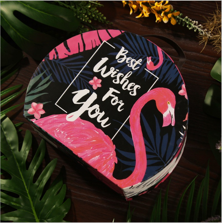 Colorful Chocolate Candy Box , Candy Gift Box With Ribbon Tassel Decoration