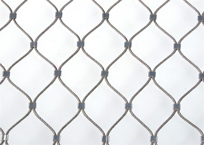 Aviary 1.2mm-4.0mm Stainless Steel Wire Rope Mesh Net Customization