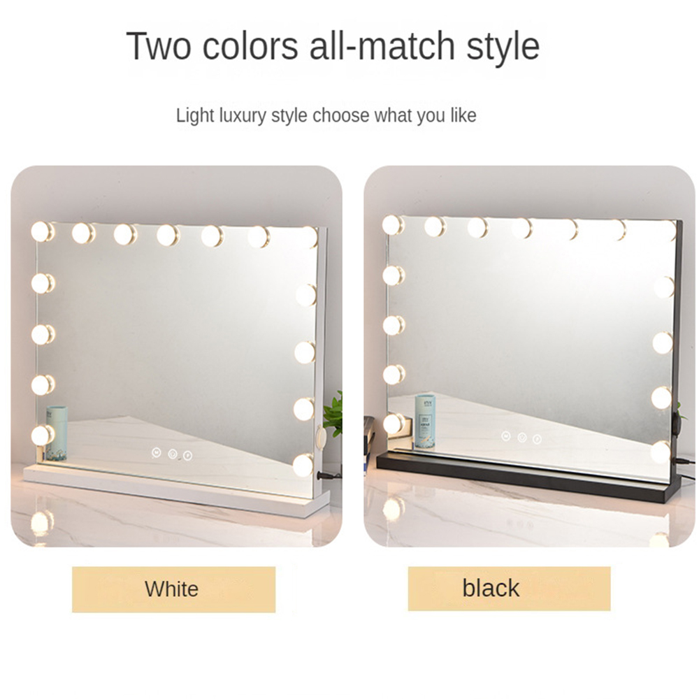 Large Hair Salon and Home Decor Morden Style LED Hollywood Vanity Mirror with Lighting