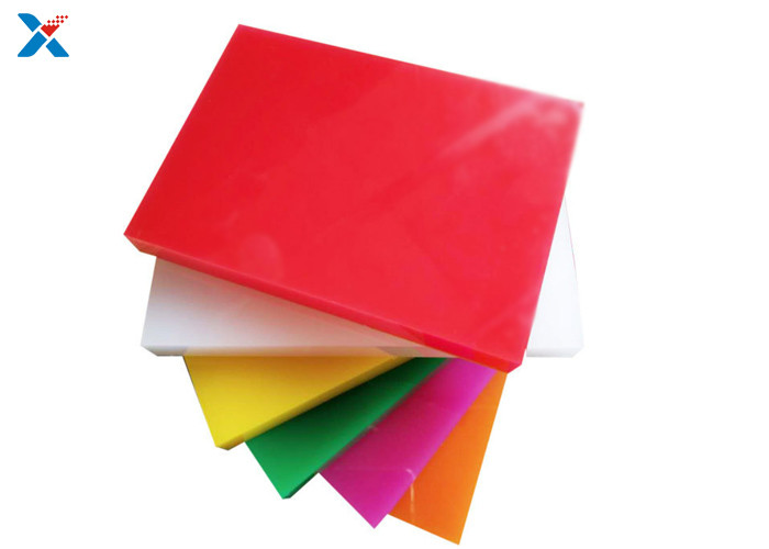Extruded Casted 2mm Red Acrylic Sheet With Double Polished Surface