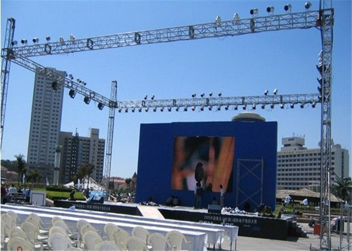 P3.91 3840Hz Outdoor Rental LED Display Full Color Screen Curve Cabinet 500x500mm