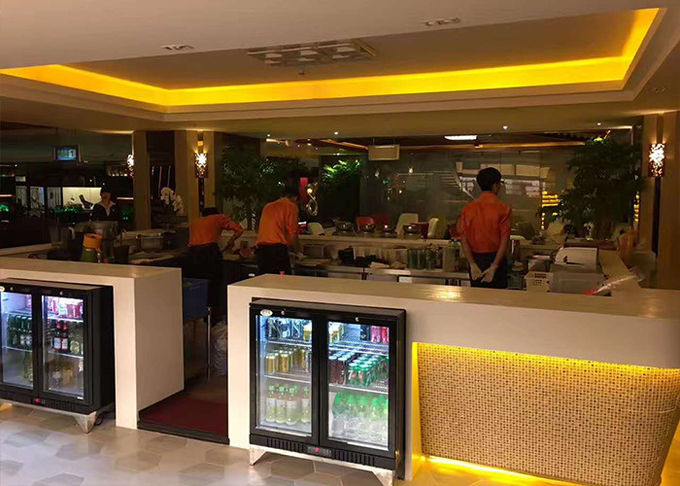 Fan Cooling 50Hz 138L Under Counter Bar Refrigerator