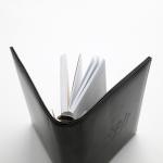 Fashionable Ring Binder Organizer Embossed Logo Mass Inner Pages Available