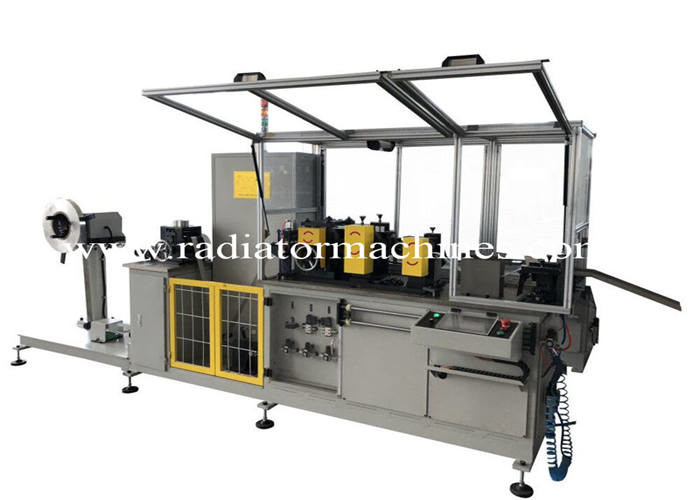 Automatic Radiator Fin Machine 0.6Mpa Pneumatic System Working Pressure