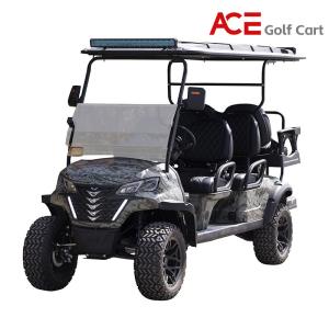 China Lead Acid / Lithium Battery Electric Golf Club Cart Steel Frame wholesale