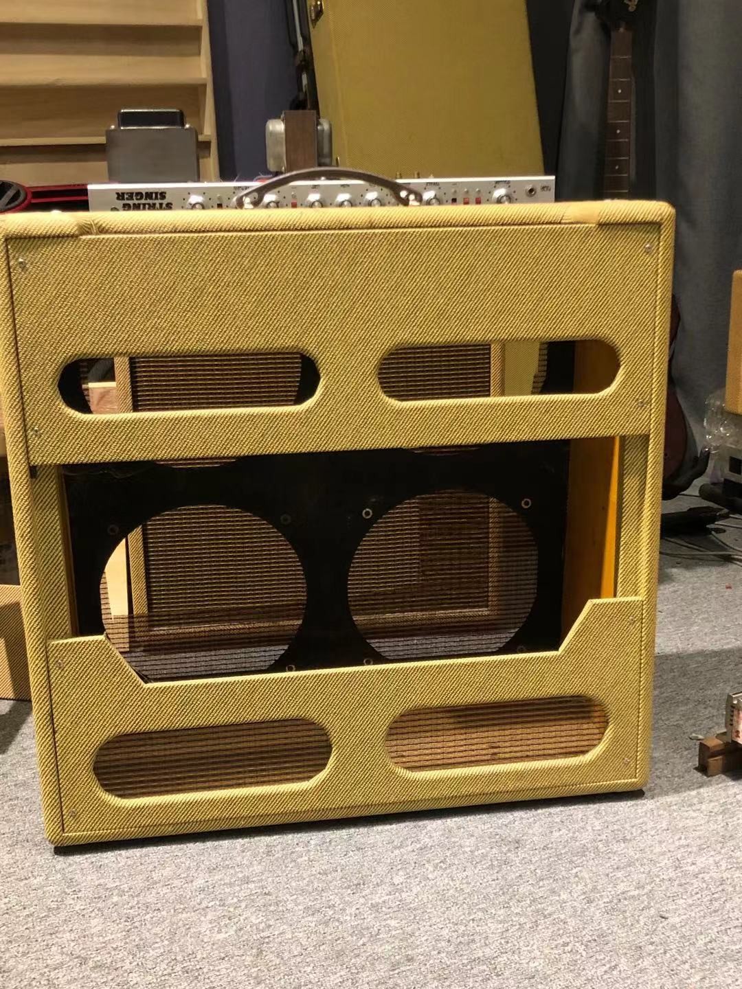 CUSTOM FENDER 5F6A STYLE 59 BASSMAN LTD 4X10 HANDWIRED ALL TUBE GUITAR AMP COMBO