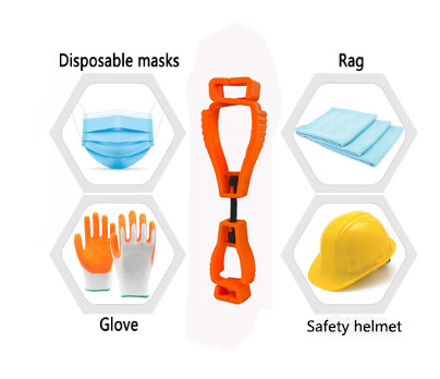 Polythelene Connection Glove Clip Retainers Perfect Accessory for Gloves