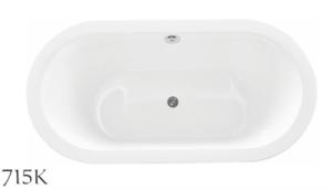 China Luxury Freestanding Soaking Bathtubs Solid Surface 2 Years Warranty wholesale