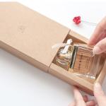 DIY Logo Vintage Craft Packaging Box Kraft Paper Drawer Gift Box
