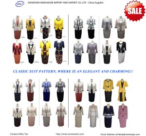China Wholesale Women's skirt suits and dress suits from shenzhen China wholesale