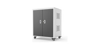 China 30 Ports Chromebook Charging Cabinet AC Power Type Charging Cart wholesale