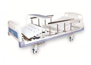 China RHC Medical Double Shaker Manual Nursing Bed Hospital ICU Bed 2150x950x500mm on sale