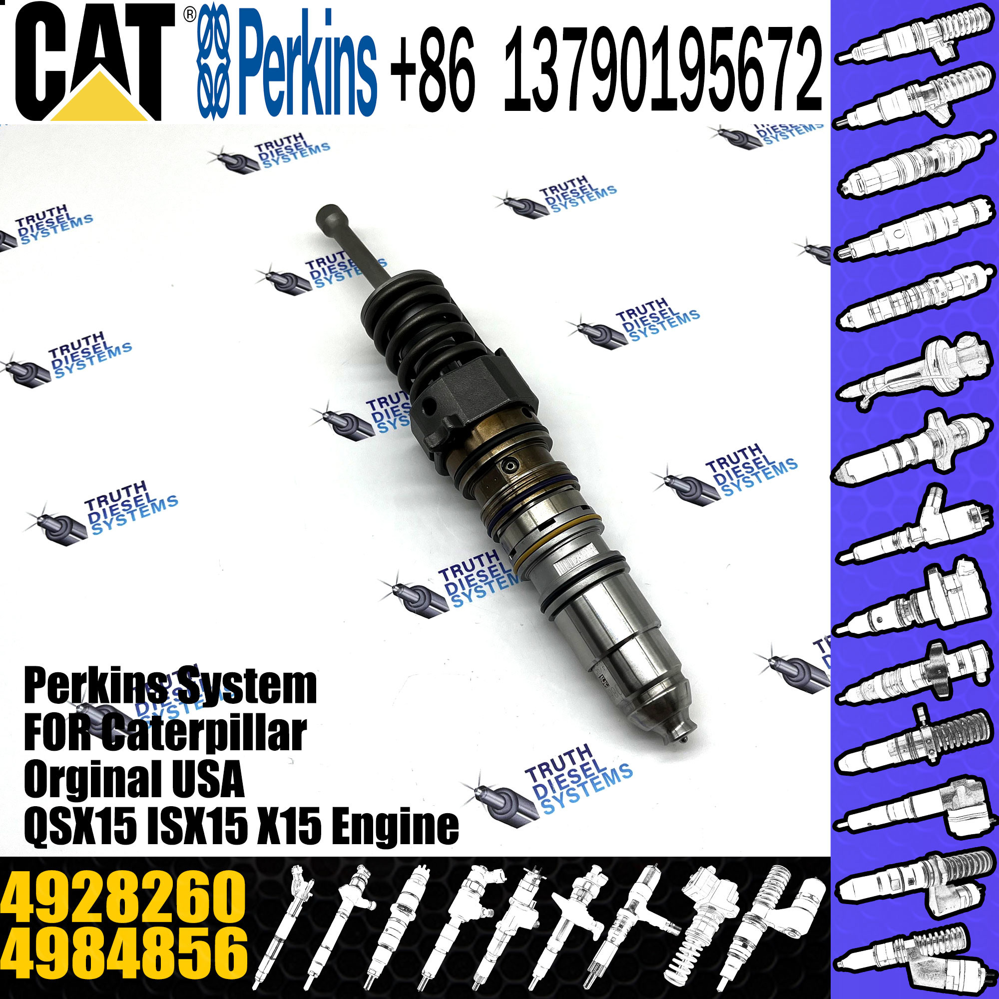 4954434 Cummins Fuel Injectors 4928260PX 4062569RX 4928260 4062569 4062569NX