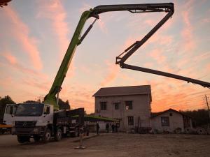 China Construction Concrete Equipment Pump Zoomlion 62M With Mercedes Benz wholesale