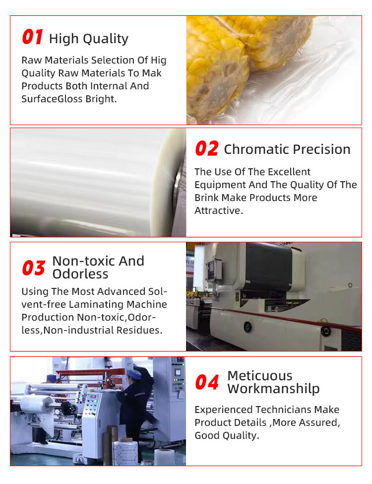 7 Layer Meat Packaging Nylon Pp Evoh Pp Film Custom Co Extrusion Stretch Thermoforming Plastic Film