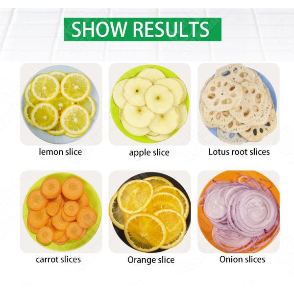 Hot sale fruit slicing machine banana chip slicer lemon chips cutting machines