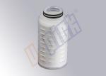 Customized 0.2 Micron Membrane Filter Cartridge / 10 Inch Industrial Cartridge