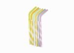 Customized Silicone Reusable Drinking Straws BPA Free Soft Silicone Straws
