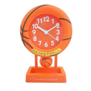 China Decorative Swing Basketball Table Clock wholesale