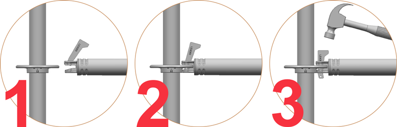 1.8mm Thickness Aluminium Scaffold Tower Building Ringlock Tubular Scaffolding System