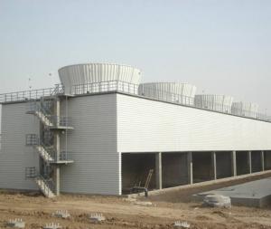 China Counterflow Frp Square Cooling Tower GRP Square Crossflow Cooling Tower wholesale