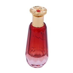 China Flower Shaped 34*34mm Crystal Perfume Bottle Cap wholesale
