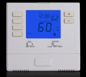 China Battery Operated Thermostat / Boiler Room Thermostat Heat And Cool wholesale