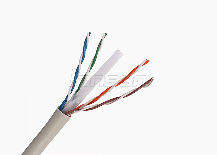 23AWG Category 6 UTP Cable 0.574 Solid Copper 4 Pair Gigabit Ethernet Cable