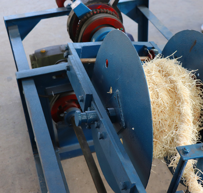 Wood Wool Machine Wood Wool Rope Making machine for wood wool fire rope
